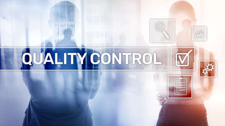 Quality control and assurance. Standardisation. Guarantee. Standards. Business and technology conceptの写真素材