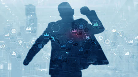 ICT - information and telecommunication technology and IOT - internet of things concepts