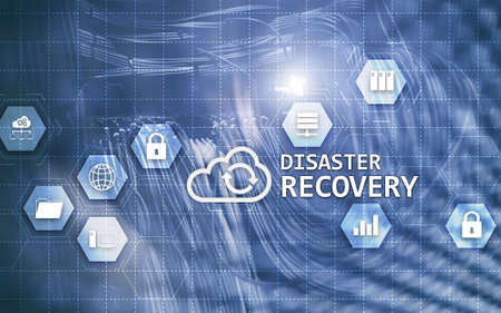 Disaster Recovery. Backup of your business. Project 2020.の写真素材