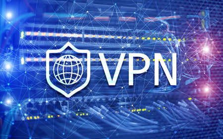 Virtual private network VPN. New technology concept 2020の写真素材