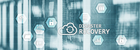 Disaster Recovery Plan for your corporation. Cyber Security concept 2020.の写真素材