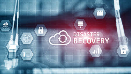 Disaster Recovery. Backup of your business. Project 2020の写真素材