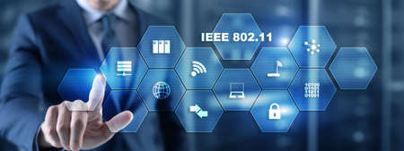 IEEE 802.11 Wireless Local Area Network 2021の写真素材