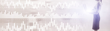 Marketing Automation Software Technology Process System Internet Business concept. mixed media...