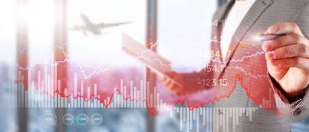 Business Graph Stock Market chartの写真素材