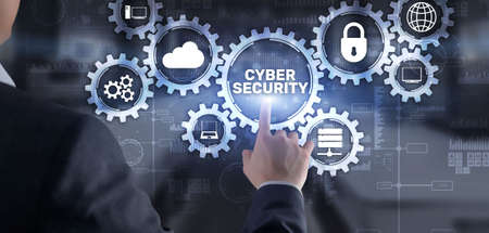 Cyber Security. Data Protection Network Privacy Conceptの写真素材