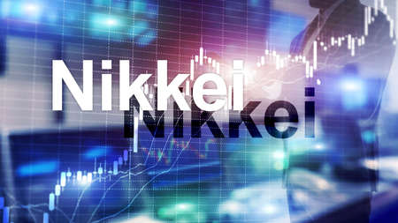 The Nikkei 225 Stock Average Index. Financial Business Economic conceptの写真素材