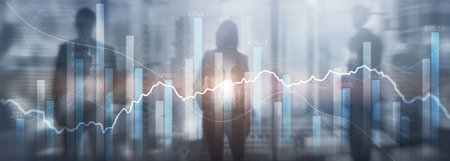 Online trade market concept. Business Technology Websete Bannerの写真素材