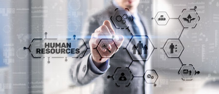 Human Resources Hiring Job Occupation Concept. Business Technology Internetの写真素材