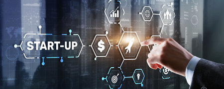Start Up Mission Business Launch Team Success Concept 2022の写真素材