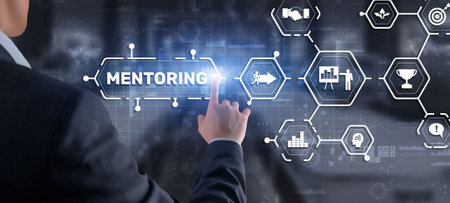 Business Mentoring. Personal Coaching. Training personal development conceptの写真素材