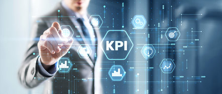 Key Performance Indicator (KPI) using Business Intelligence (BI)の写真素材