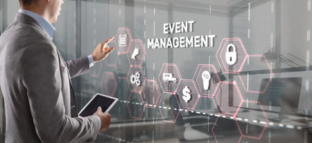 Event management. Creation and development personal and corporate eventsの写真素材