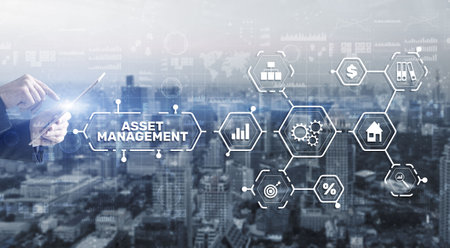 Asset Management. Financial real estate management conceptの写真素材