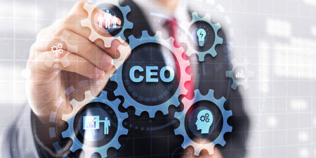 CEO. Leader and manager concept. Business Financeの写真素材