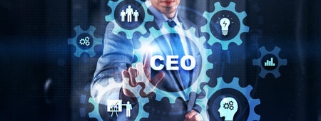 CEO. Leader and manager concept. Business Financeの写真素材