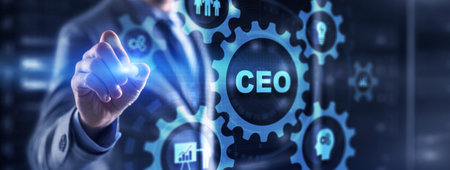CEO. Leader and manager concept. Business Financeの写真素材