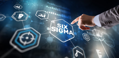 Six sigma - set of techniques and tools for process improvement 2024の写真素材