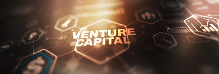 Venture capital. Long term business investmentの写真素材