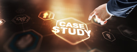 In the social and life sciences a case study conceptの写真素材