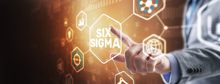 Six sigma - set of techniques and tools for process improvement 2024の写真素材