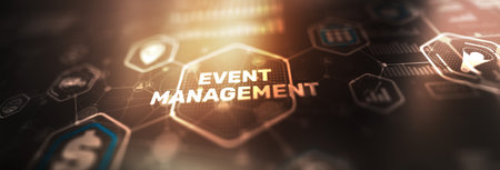 Event management Concept. Planner Organization Management Remind Conceptの写真素材