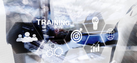 Training Webinar Business Internet Technology Conceptの写真素材