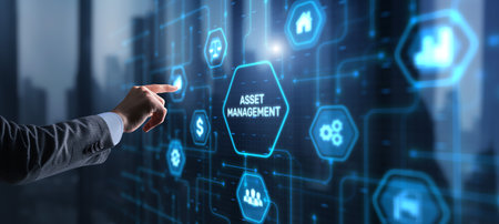 Asset management Business technology internet concept. Real Estate.の写真素材