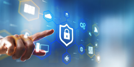 Secure digital lock system with advanced encryption technology and access control protection.
