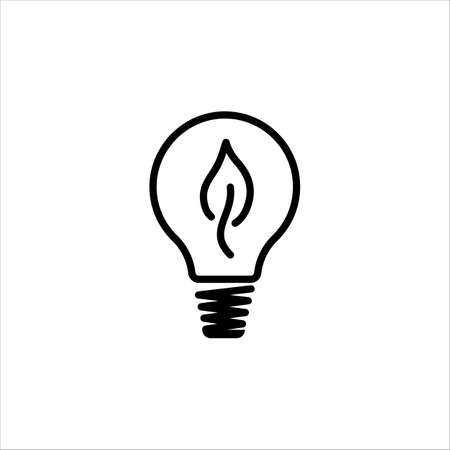 Environmentally friendly source of energy. Saving energy from the sun. Waste processing product. Vector sign in a simple style isolated on a white background. 64x64 pixelのイラスト素材