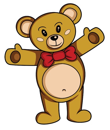 teddy bear のイラスト素材