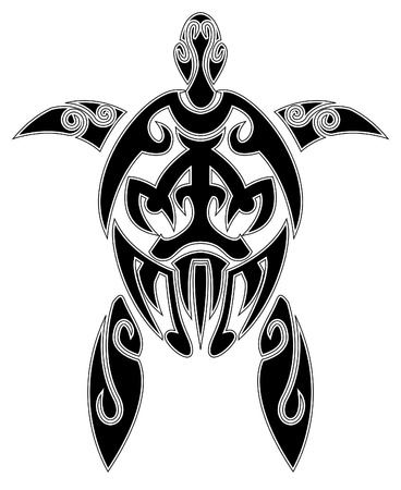 turtle tattooのイラスト素材