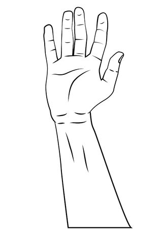 Volunteer Handのイラスト素材