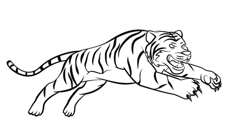 Tigerのイラスト素材
