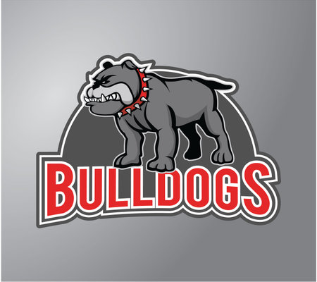 Bulldogのイラスト素材