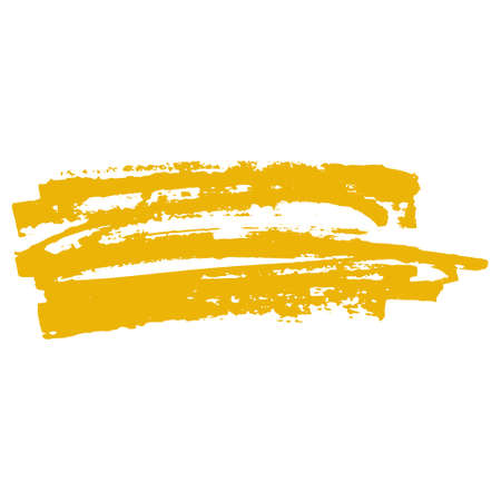 Grunge background, brushstroke.Abstract distress ink texture.Hand-drawn gouache paint strip, smear with roughness and scuffs.Art element for design.Isolated.Vector illustrationのイラスト素材