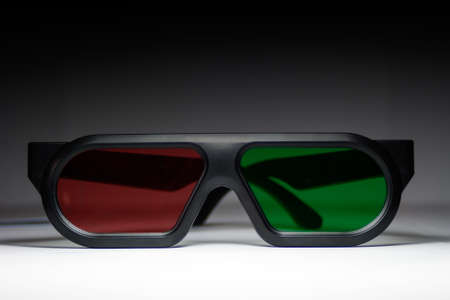High-quality 3D cinema glassesの写真素材