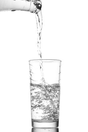 Glass of waterの写真素材