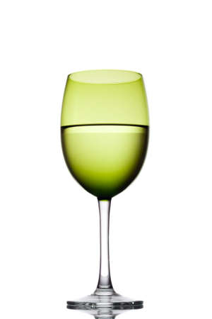 Green vine glassの写真素材