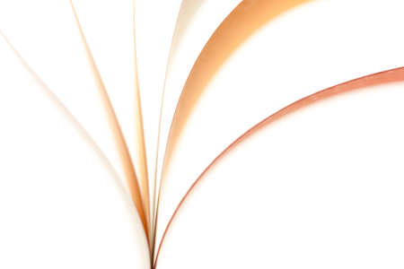 Colorful paper in unique shapes with shadow effect and selective focus.の写真素材