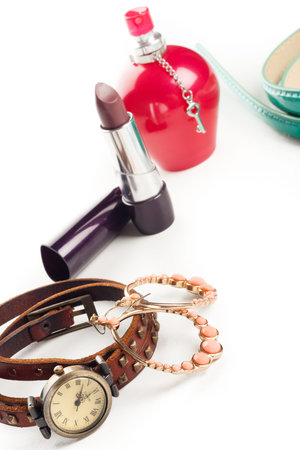 simple fashion female fashion beauty modern outfit accessoriesの写真素材