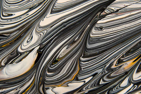 close up of different color oil paintの写真素材