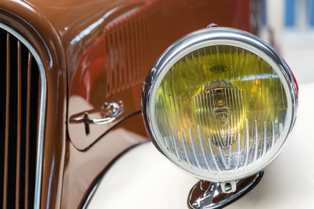 vintage old retro oldtimer classic car headlight