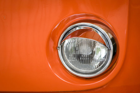 vintage old retro oldtimer classic car headlight