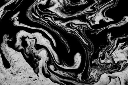 close up abstract image of different color paint