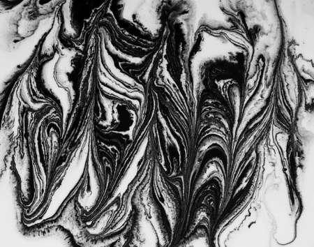 close up abstract image of different color paintの写真素材