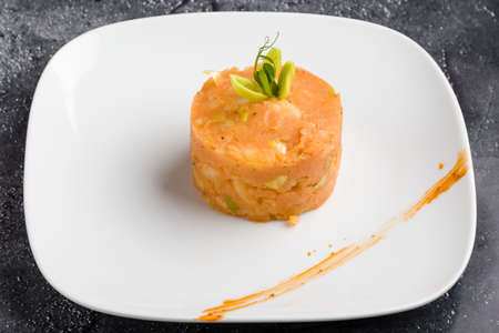 fresh healthy baked delicious baked potato on white plateの写真素材