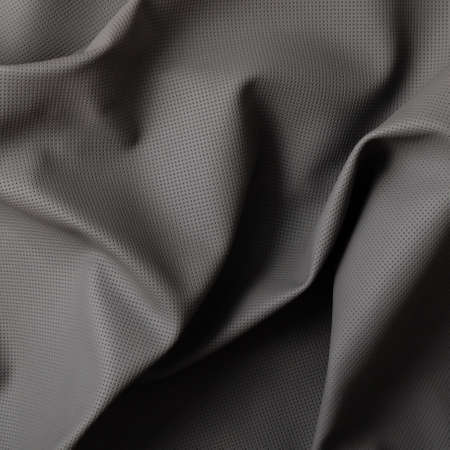 Closeup of dark color leather material texture backgroundの写真素材