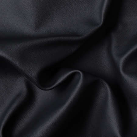 Closeup of dark color leather material texture backgroundの写真素材