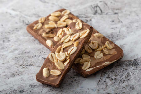 artisanal handmade gourmet milk chocolate dessert snackの写真素材